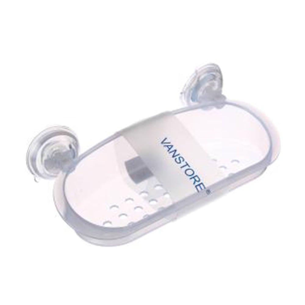 Полиця для ванної кімнати Vanstore біла, 14*6*24.5 см (TL-1901W)